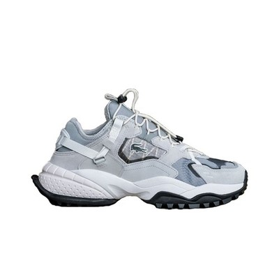 Lacoste Men's Light Grey L-Guard Breaker 215 Sneakers 42SMA0040, size 9.
