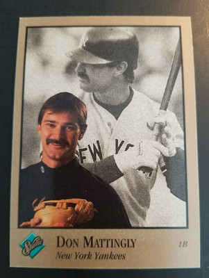 Don Mattingly New York Yankees 1992 Leaf Studio #216 Baseball Card 