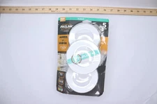 (5-Pk) Jasco Plug-in LED Under Cabinet Puck Lights White 55215-1