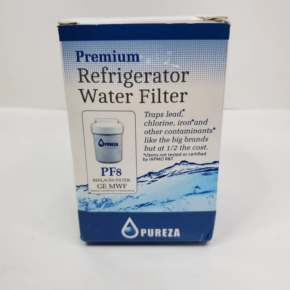 Pureza, Filtro de agua para refrigerador premium PF 8, reemplaza GE MWF Foto 3 de 4
