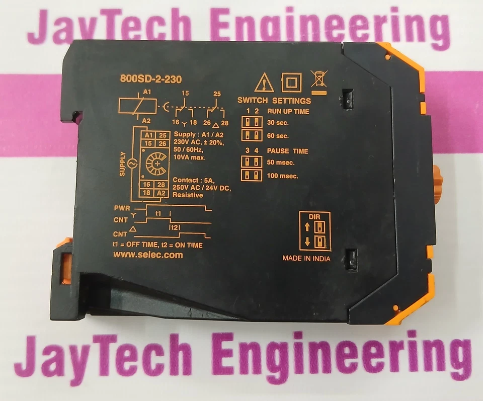 SELEC 800SD-2-230 TIMER - Image 3 of 4