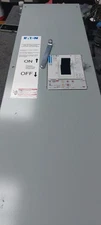 EATON 400 AMP  MAIN DISCONNECT  INDOOR NEMA 1 480V  3 PHASE BREAKER ENCLOSURE