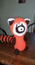 crocheted panda