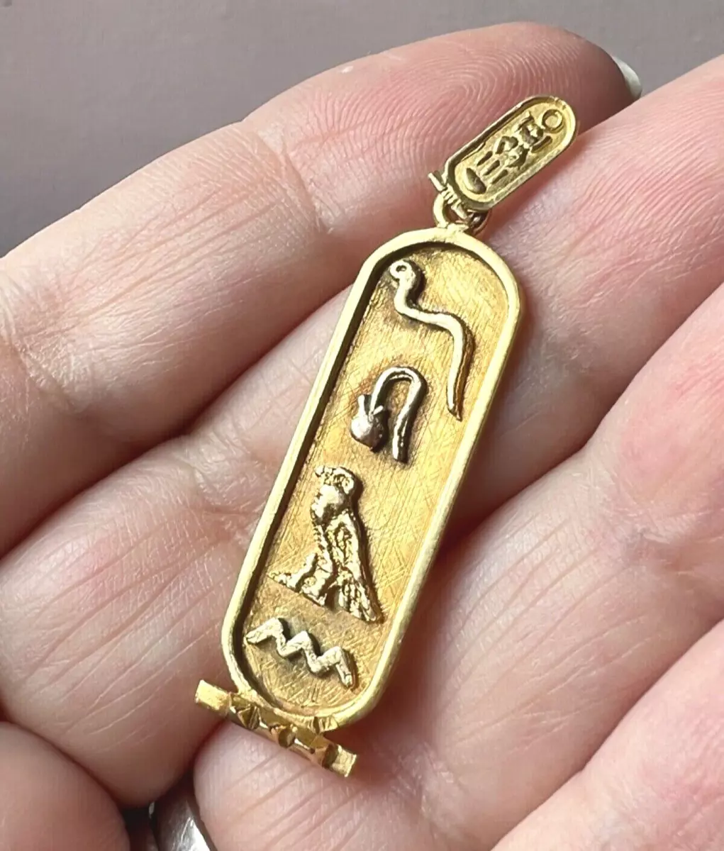 Egyptian hieroglyphics pendant sale