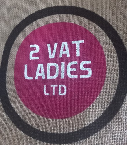 Go Jute Tragetasche. 2 MwSt Damen Design. 12"x12" Ideal zum Tragen Ihres Mittagessens. Preloved - Bild 2 von 6