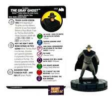 DC Heroclix The Gray Ghost #059 w/ Card Batman Animated Series Set