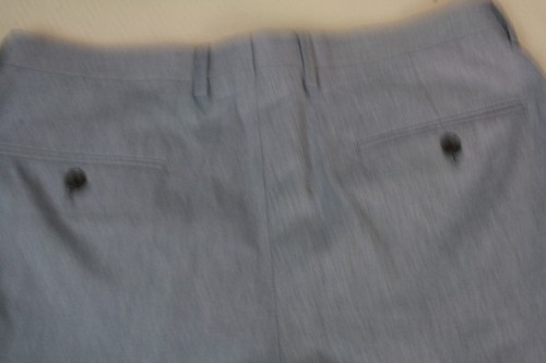 J.CREW LUDLOW CARPINI Italian Fabric Mens Classic Pant Blue Flat Front W 32 L 30 - Picture 8 of 9