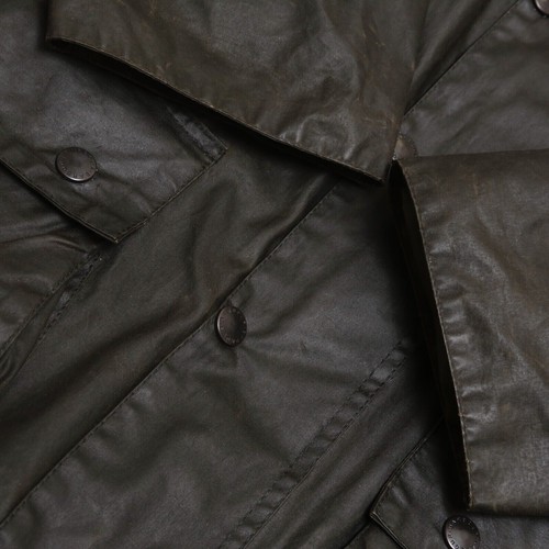 Barbour A200 Border C48 XL 122 Chest 58” Green Vintage 1994 Excellent Condition - Picture 14 of 21