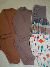 5 pc Girls 18-24 NAMEBRAND Quincy Mae Kate Quinn RL Bundle Boutchou Lot Minimali