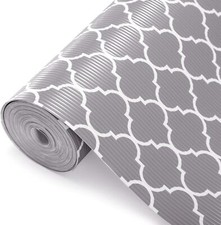 Shelf Liner for Kitchen Cabinets Non Adhesive, 12" x20FT Non Slip Drawer Liners