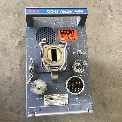 MI-585009, AVQ-21, RCA Weather Radar Receiver/ Transmitter Parts Only