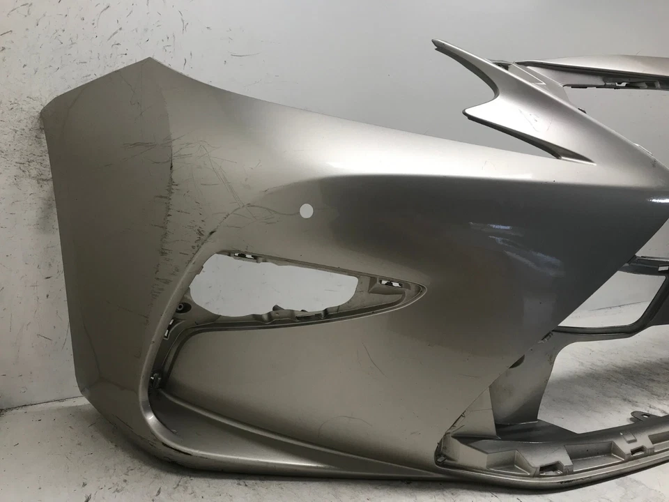 Cubierta de parachoques delantero dorada Lexus ES350/ES300h 2016-2018 base con orificios de sensor OEM Foto 4 de 4