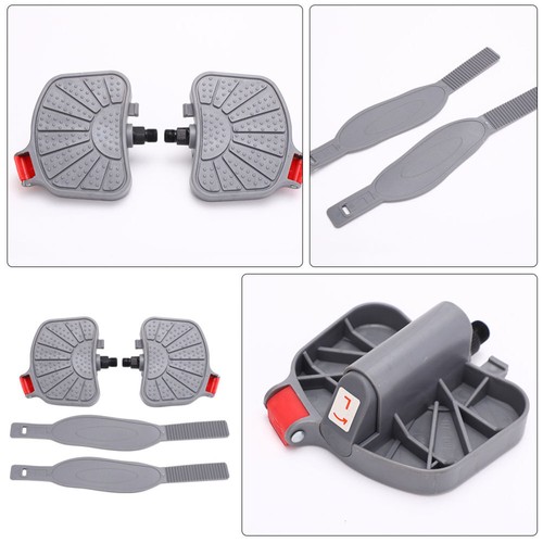 Universal Fahrradpedale Indoor Fahrradpedale Heimtrainer Zubehör Set - Bild 7 von 12