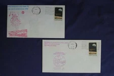 Apollo 11 First Man on Moon 2 Event Covers Nichol 05907 Sc#1371 Colorado Springs