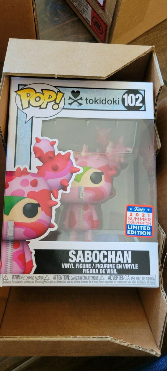 POP Funko Tokidoki Sabochan Vinyl-Figur – Summer Convention Exclusive, Ca. 8,6 Cm