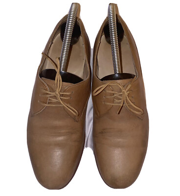 Dieppa Shoes Women Size 8 Restrepo Cali Natural Tan Leather Brogue Oxford |  eBay