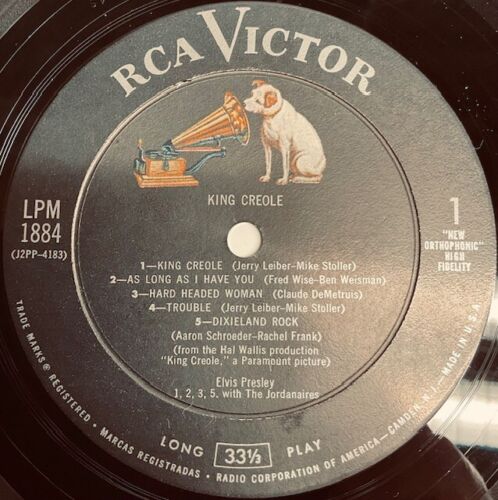 ELVIS King Creole RCA LPM 1884 1958 "Long Play" SUPER RARE MINT!! SHRINK!! - Picture 3 of 4