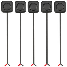 5pcs 12V/24V Mini Momentary Push Button ON/Off Switch Surface Mount Easy Inst...