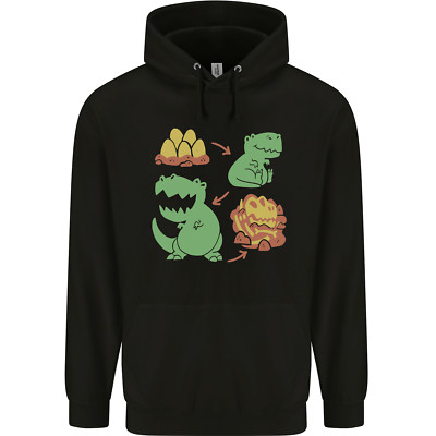 Dinosaurier Evolution Extinction Fossilien T-Rex Herren Kapuzenpullover