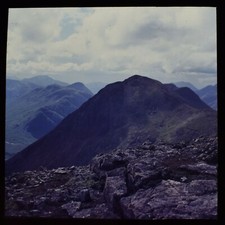 Magic Lantern Slide VIEW FROM STOB DEARG LOOKING SW C1960 VINTAGE PHOTO SCOTLAND