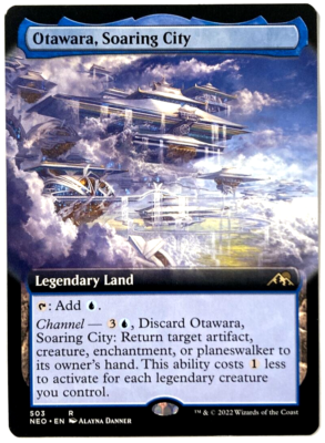 MTG Otawara, Soaring City *EXTENDED ART* Kamigawa: Neon Dynasty