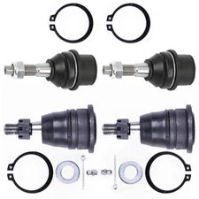 4pcs New Front Upper Lower Ball Joint Suspension Kit For 11-2018 Ram 1500 Steel