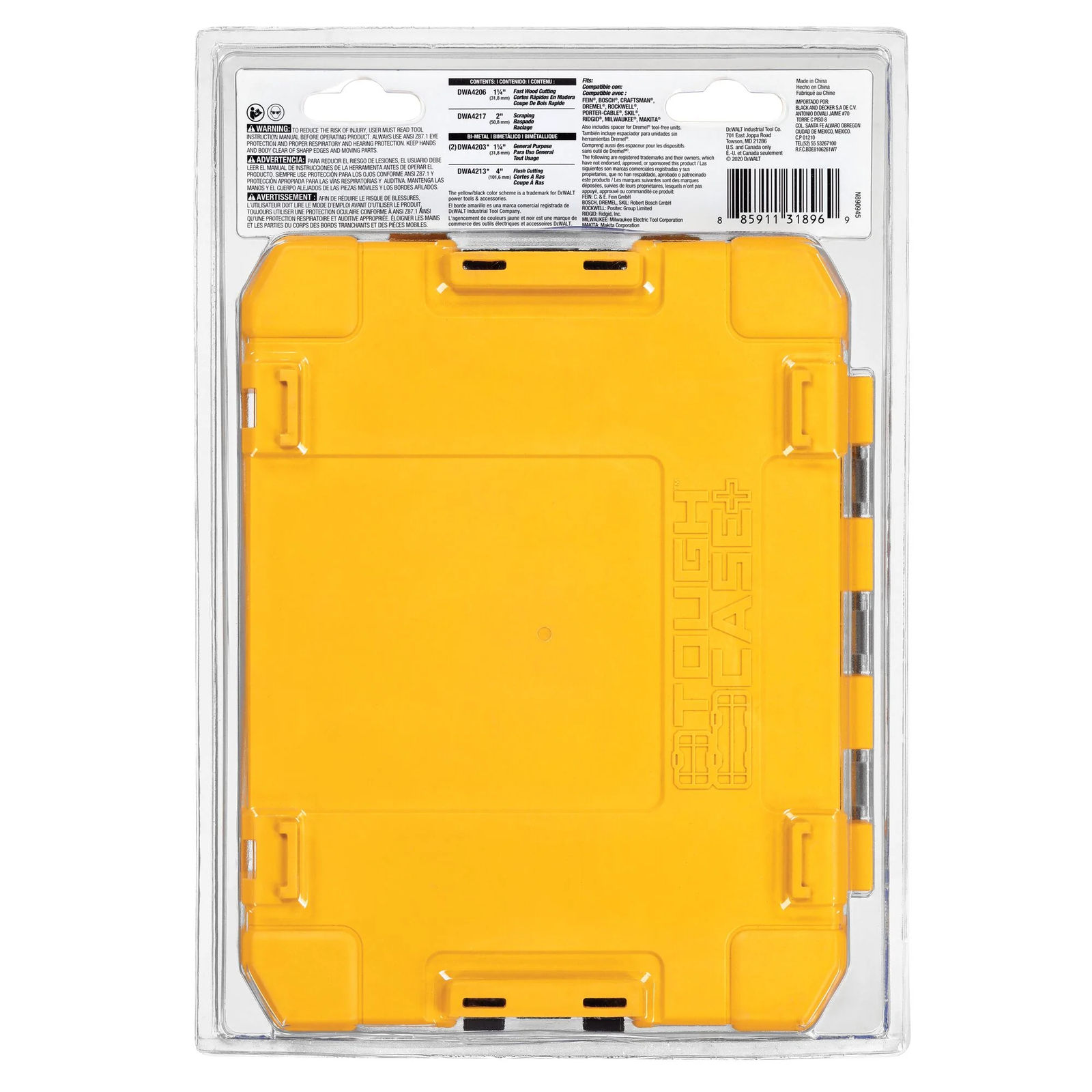 DEWALT DWA4216 5Piece Oscillating Blade Set 885911318969 eBay