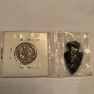 1935 Native American Buffalo Nickel Historic Mint Coin with