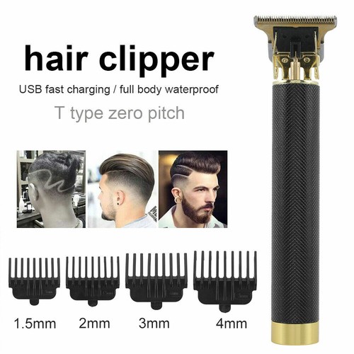 Tagliacapelli Professionale Taglia Barba Senza Fili Barbiere Macchina Premium - Foto 3 di 12
