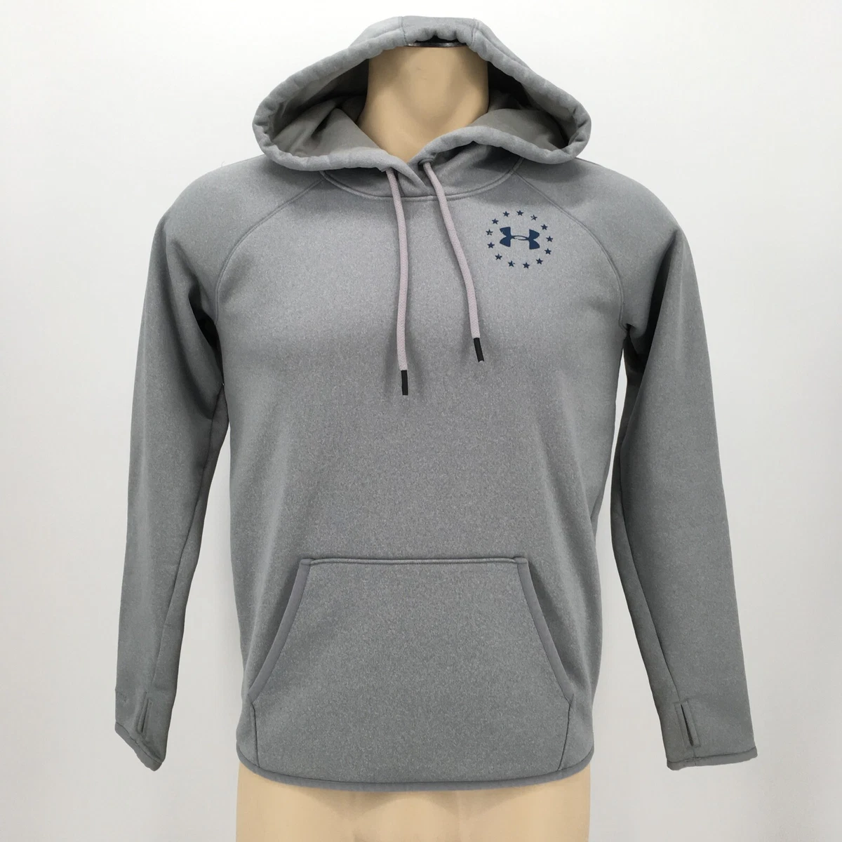 Under armour hoodie silver men online
