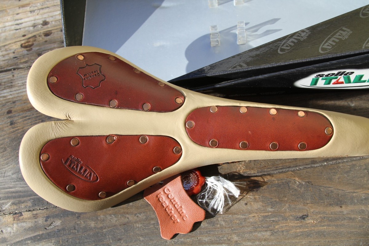パーツ selleitalia storika Selle Italia Storika Leather Saddle NOS - Cicli Berlinetta