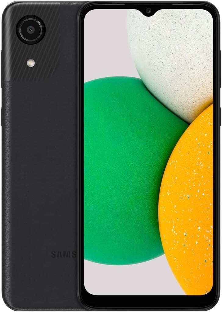SAMSUNG GALAXY A03 DUAL SIM - BLACK - 64GB 4GB RAM - UNLOCKED - VERY GOOD