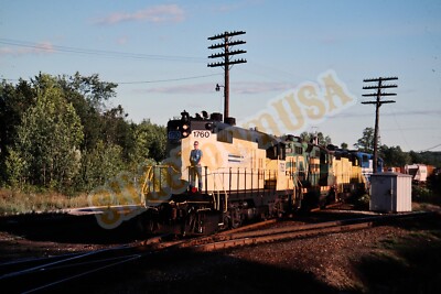 Vintage 1993 Duplikat Zug Dia 1760 St. Lawrence & Atlantic Danville ME X8L065