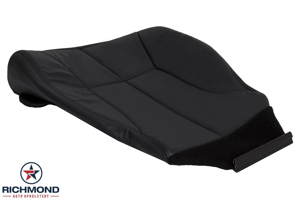 2000 2001 Dodge Ram 3500 SLT -со стороны водителя низ кожаный чехол на сиденье DK темно-серый - Изображение 4 из 4