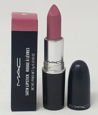 MAC Satin Lipstick Shade 821 SNOB Full Size 3g/.1oz New In Box RARE!!!