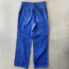 Vintage 70s 80s Levi Orange Tab High Waist Denim Jeans Bottoms RARE