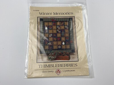 Thimbleberries Quilt Winter Memories Wall Quilt Pattern Wall Hanging