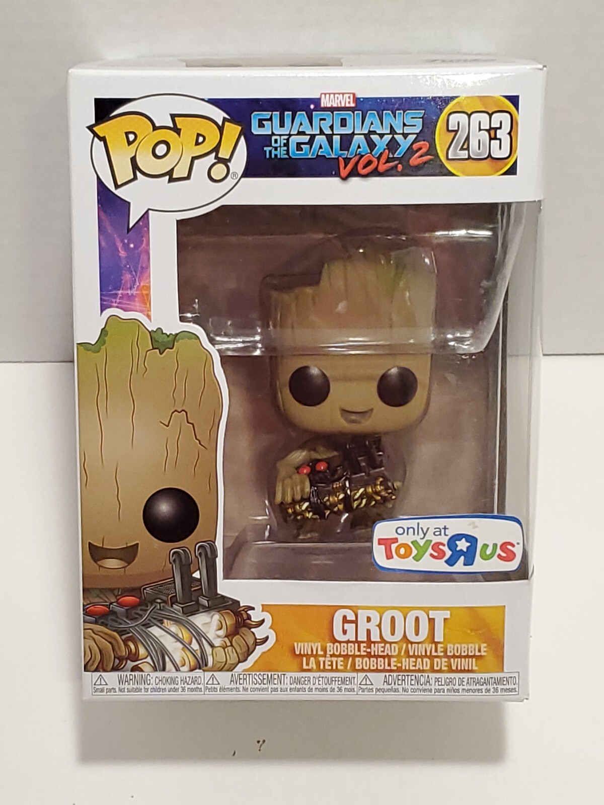 Funko Pop - Marvel - Guardianes De La Galaxia Vol. 2 - Groot #263 - Toys R Us