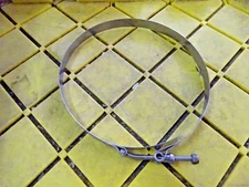 MPI Heavy Duty SS MARINE T-Bolt Exhaust Hose ID 8"  8.40" - 9.05" 720-8000 