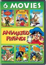 Animated Friends 6-Movie Collection - DVD By Dom DeLuise - GOOD