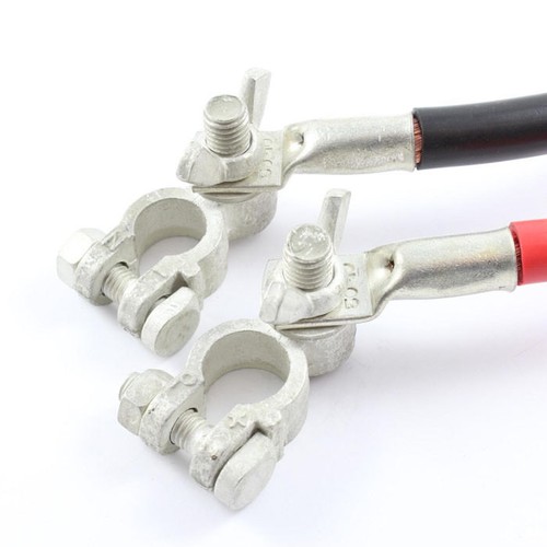 Stud & Nut / Wingnut Post Battery Terminal Connectors / Clamps - Car / Lorry - Picture 6 of 7