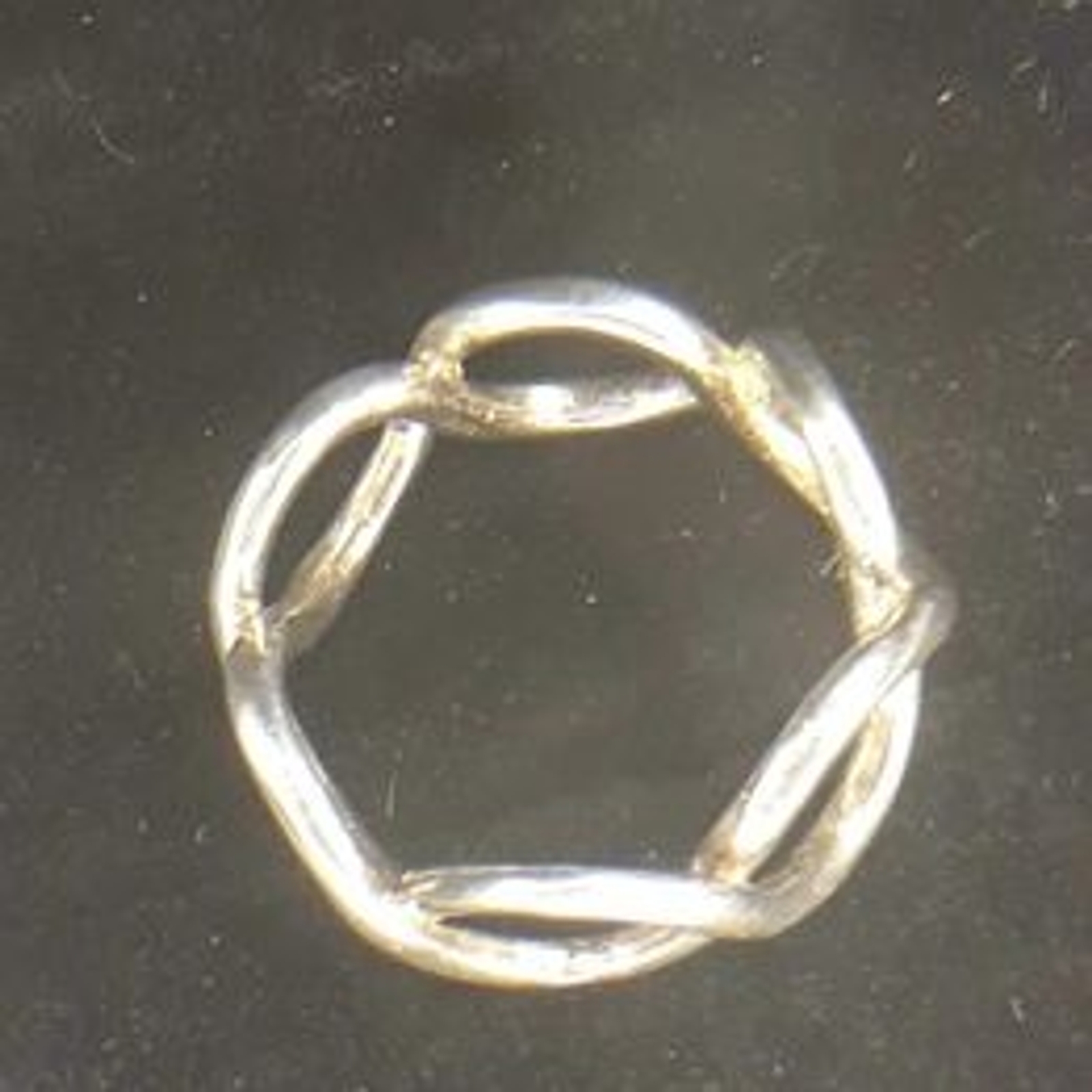 Beautiful Sterling Silver 925 Infinity Ring Band … - image 5