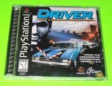 Driver PS1 PlayStation 1 Complete CIB + Reg Card + Near Mint Disc! Ships Fast