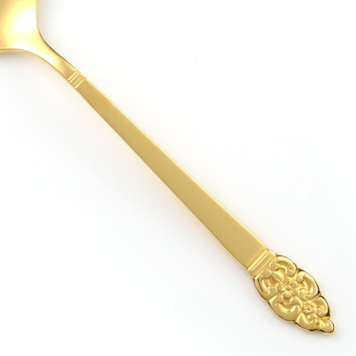 Oneida GOLDEN NORDIC CROWN Gold Electroplate Oneidacraft Deluxe CHOICE Flatware