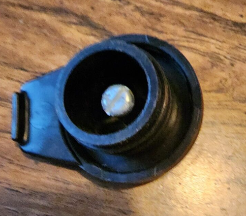 Odyssey Solo Moped 2700254 Black Fuel Tank Cap Gas 50:1 NOS OEM Vintage - Picture 3 of 7