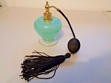 Teign Valley Glass Perfume Bottle Vintage c1960s 4.8ins Tall Used