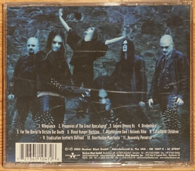 Death Cult Armageddon Dimmu Borgir CD 2003 Nuclear Blast NB 1047-2