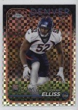 2024 Topps Chrome Rookies X-Fractor Jonah Elliss #258 00jz