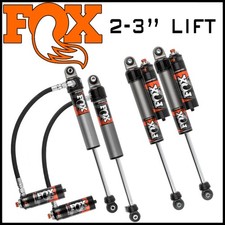 Fox 2.5 Front Rear Adjustable Reservoir Shocks Fit 20-26 Jeep Gladiator W2-3 Fox 2.5 Front Rear Adjustable Reservoir Shocks Fit 20-26 Jeep Gladiator W2-3