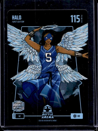 2024 Bo Jackson Battle Arena TCG Alpha Edition Halo Angel Reese Ice #62